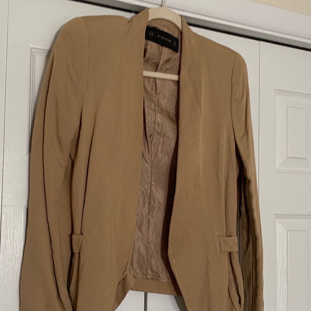 Zara Basic Cropped Blazer